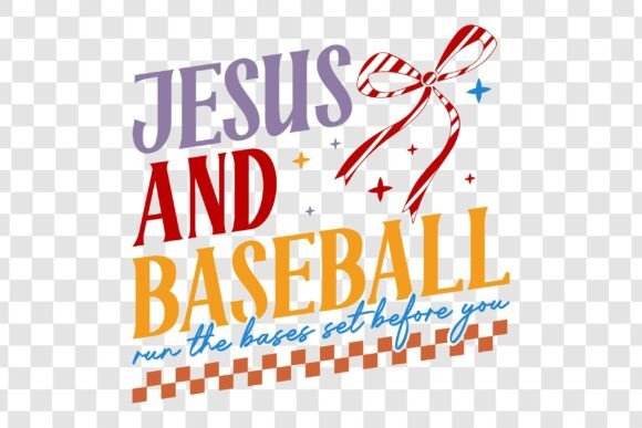 Jesus and Baseball Run the Bases Set Bef T-Shirt Designs