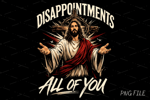 Jesus Disappointments All of You PNG