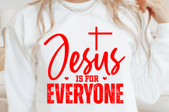 Jesus SVG: Christian Faith Shirt Design